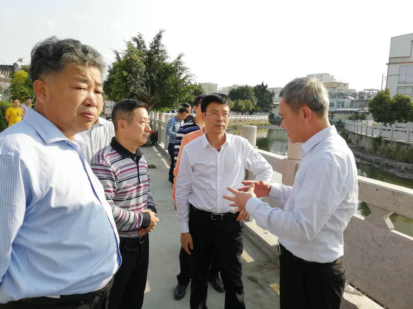 潮南区区长吴楚斌带队到峡山,陈店,仙城等地开展调研活动