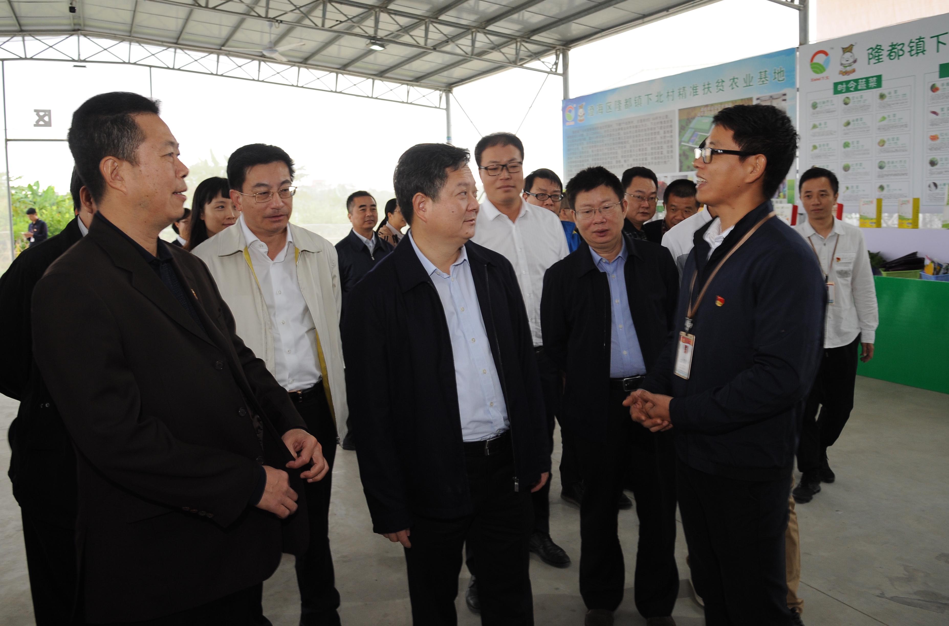 市委书记方利旭带队赴澄海区开展脱贫攻坚调研活动