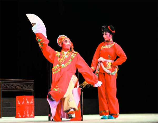 潮剧《闹钗》诙谐幽默粤戏越精彩——全省优秀地方戏曲剧种汇演暨学术
