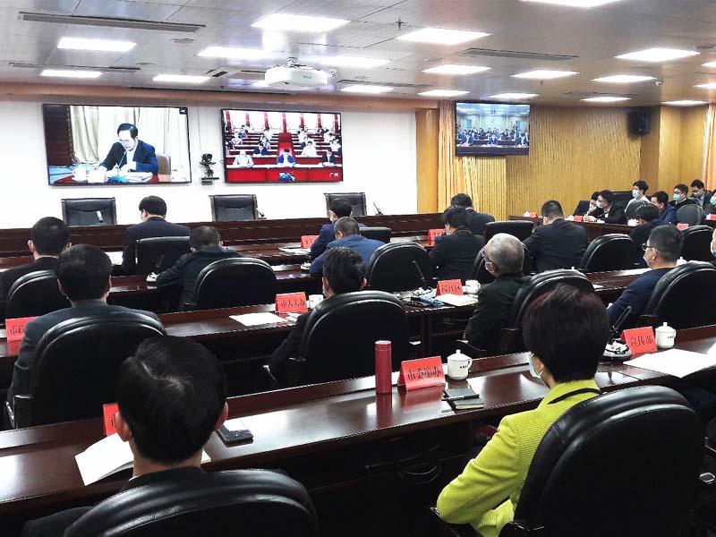 发挥审计监督职能 促进高质量发展 我市组织收听收看全省审计工作电视电话会议并召开会议部署新一年工作