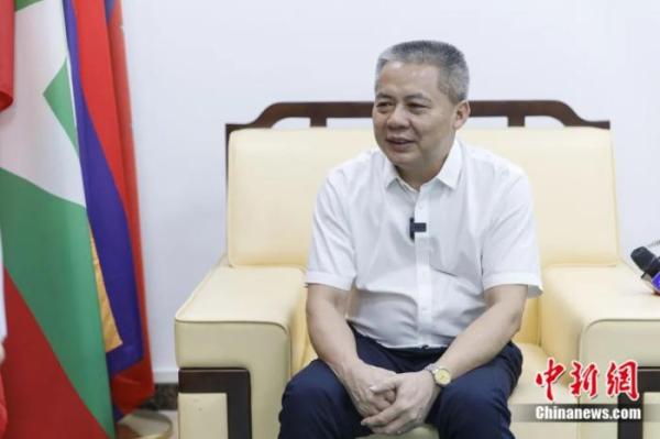 华南师范大学副校长、教育国际化研究中心主任吴坚。中新社发 李宁 摄