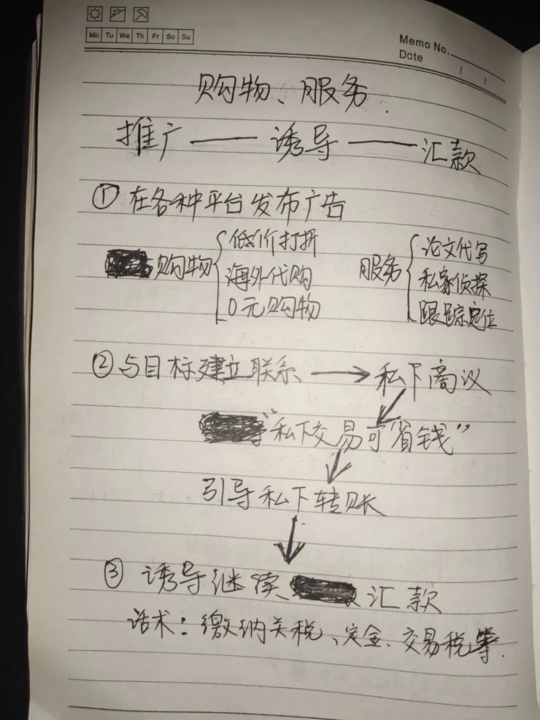 2023.10.19全民反诈｜骗子“笔记”曝光，这些“暗语”你看得懂吗？7.jpg