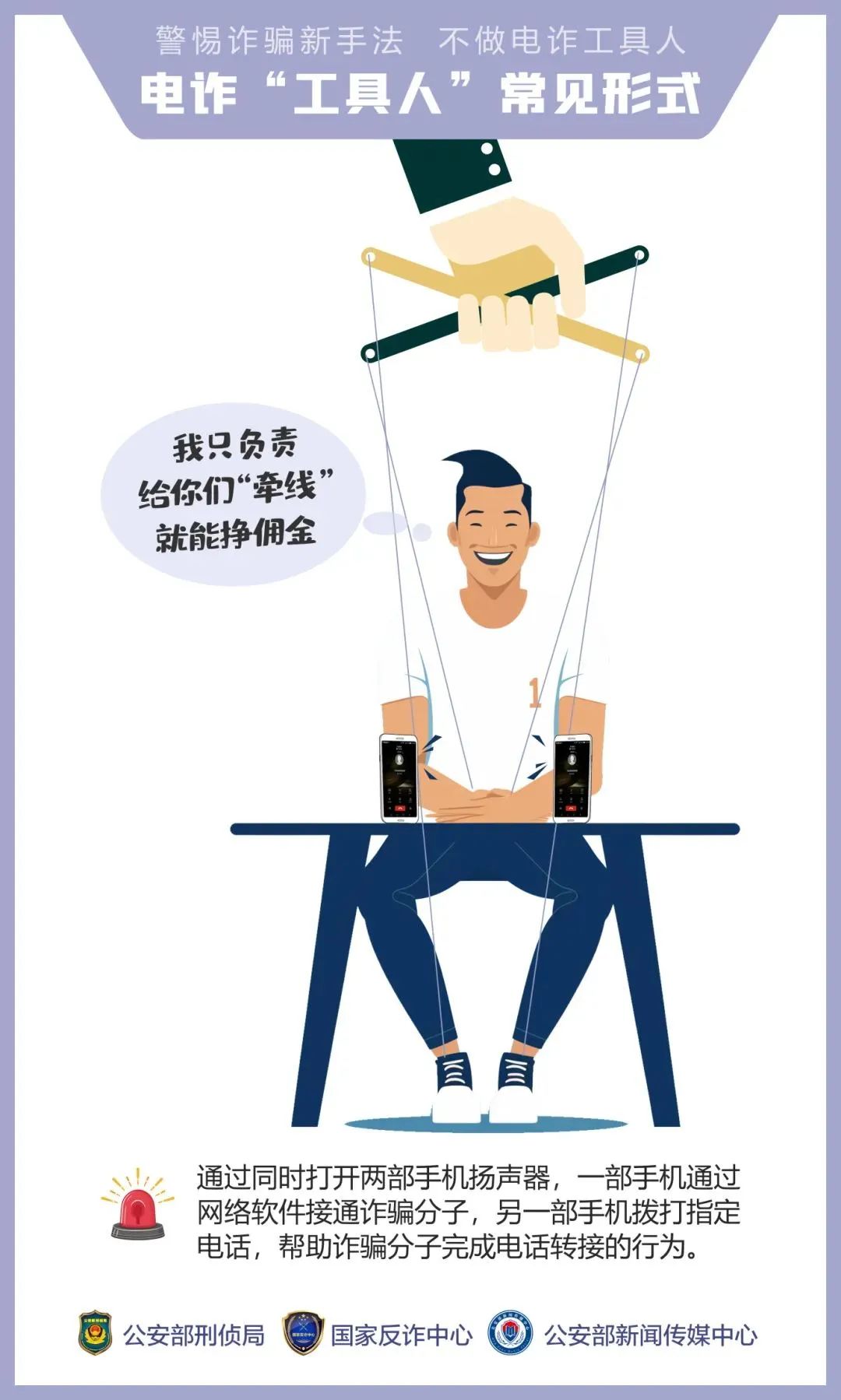 2024.07.12全民反诈｜公安机关呼吁公众提高警惕——诱骗手法“套路深” 莫成电诈“工具人”6.jpg