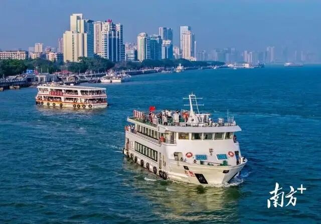 轮渡航线打造“海上文化走廊” 。受访者 供图 图片