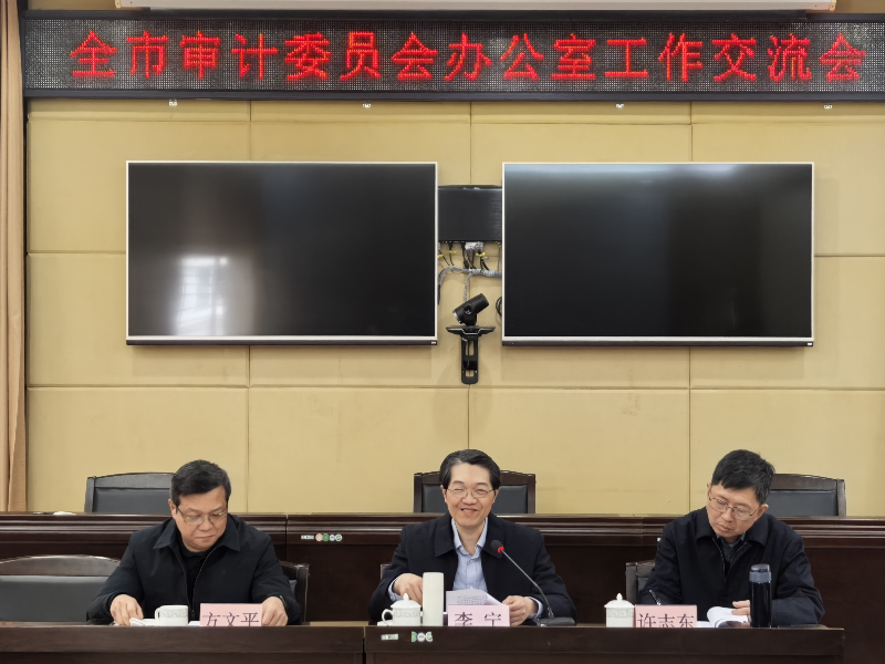市委审计委员会办公室召开全市审计办工作交流会